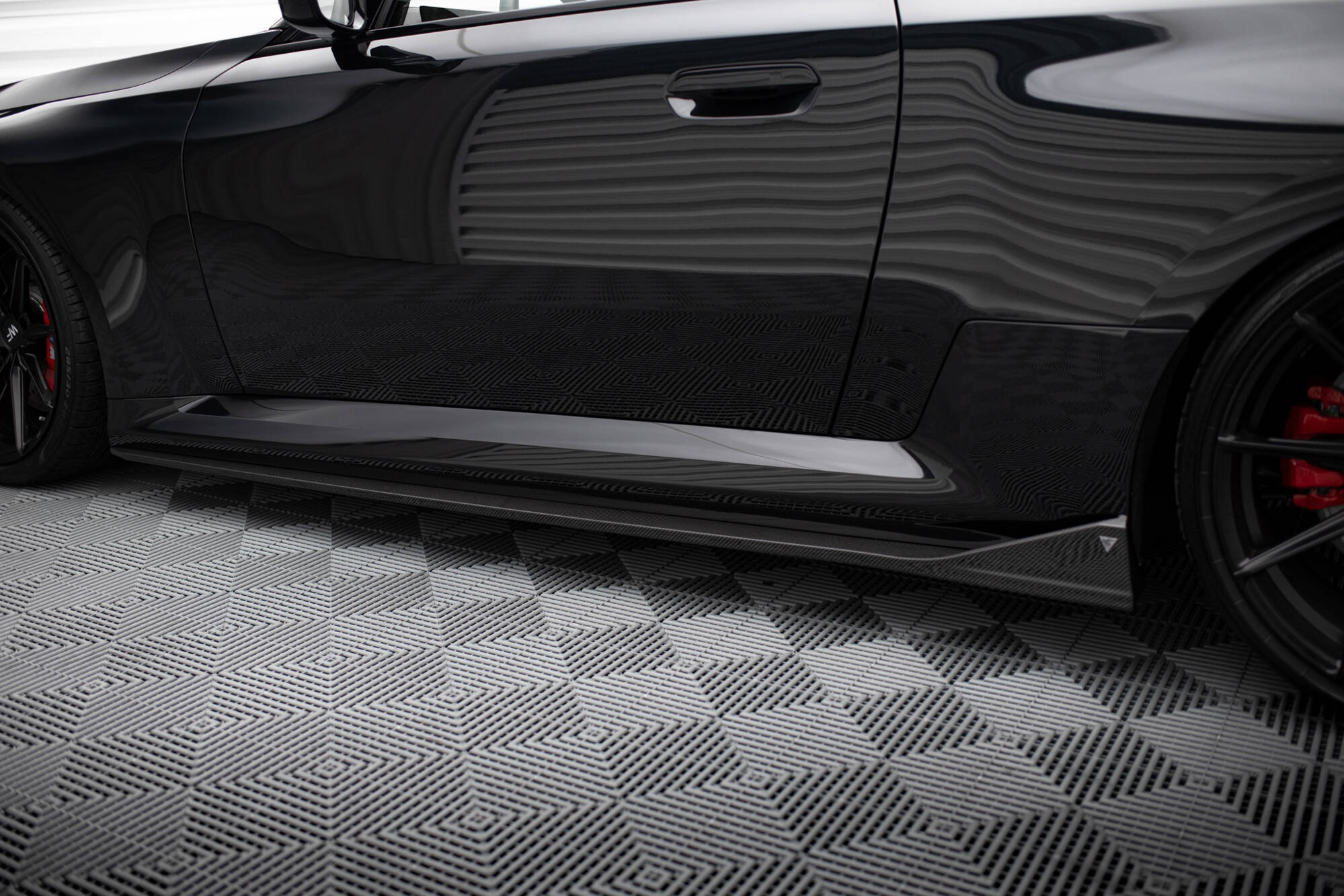 SET OF PREPREG CARBON FIBER SPLITTERS SUITABLE FOR BMW M2 G87 – MAXTON DESIGN - 4