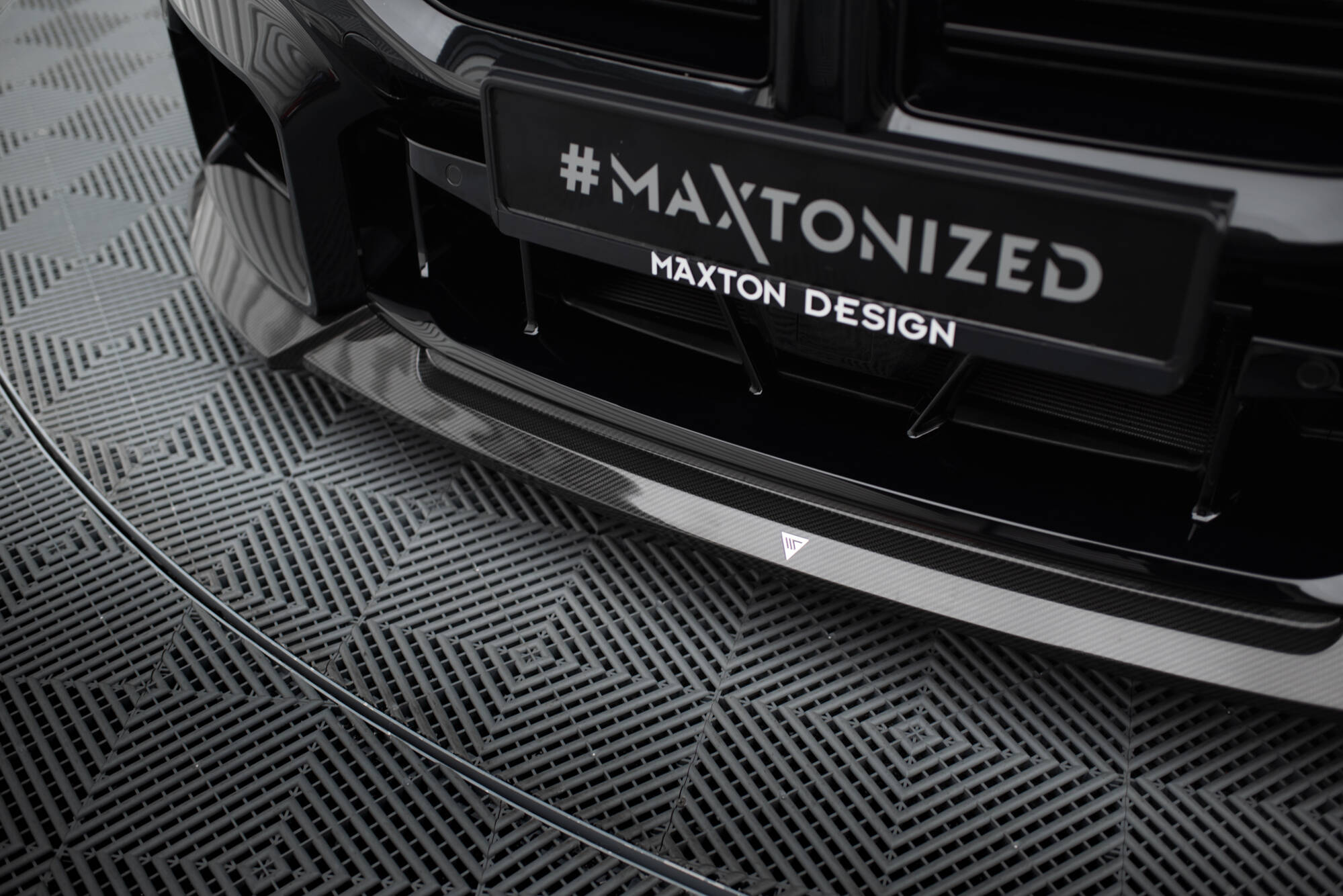 SET OF PREPREG CARBON FIBER SPLITTERS SUITABLE FOR BMW M2 G87 – MAXTON DESIGN - 15