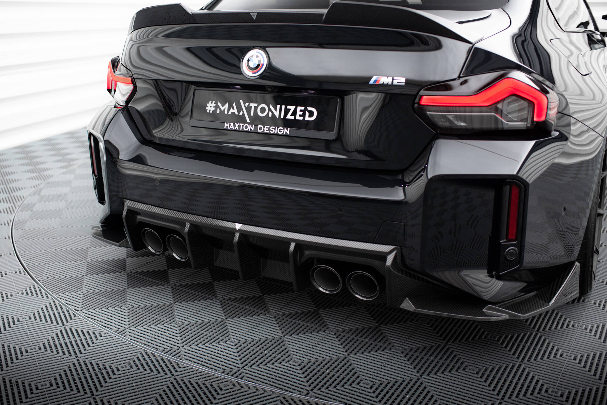 SET OF PREPREG CARBON FIBER SPLITTERS SUITABLE FOR BMW M2 G87 – MAXTON DESIGN - 14