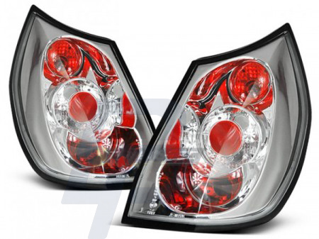 TAILLIGHTS RENAULT SCENIC 06.03-02.06 CHROME