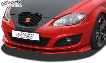FRONT SPOILER VARIO-X SEAT LEON 1P FACELIFT 2009+ (NOT FR, CUPRA) FRONT LIP SPLITTER