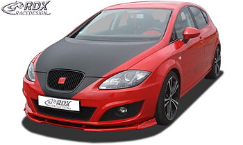 FRONT SPOILER VARIO-X SEAT LEON 1P FACELIFT 2009+ (NOT FR, CUPRA) FRONT LIP SPLITTER