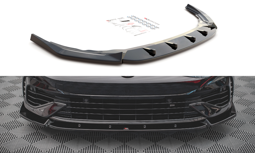 Front Splitter V.2 VW Golf R Mk8