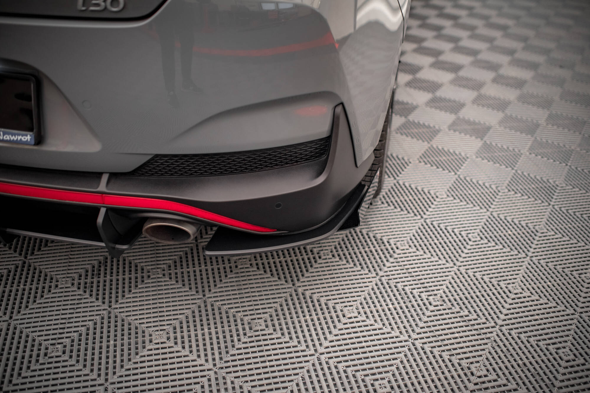 REAR SIDE FLAPS SUITABLE FOR HYUNDAI I30 FASTBACK N-LINE MK3 FACELIFT – MAXTON DESIGN - 5