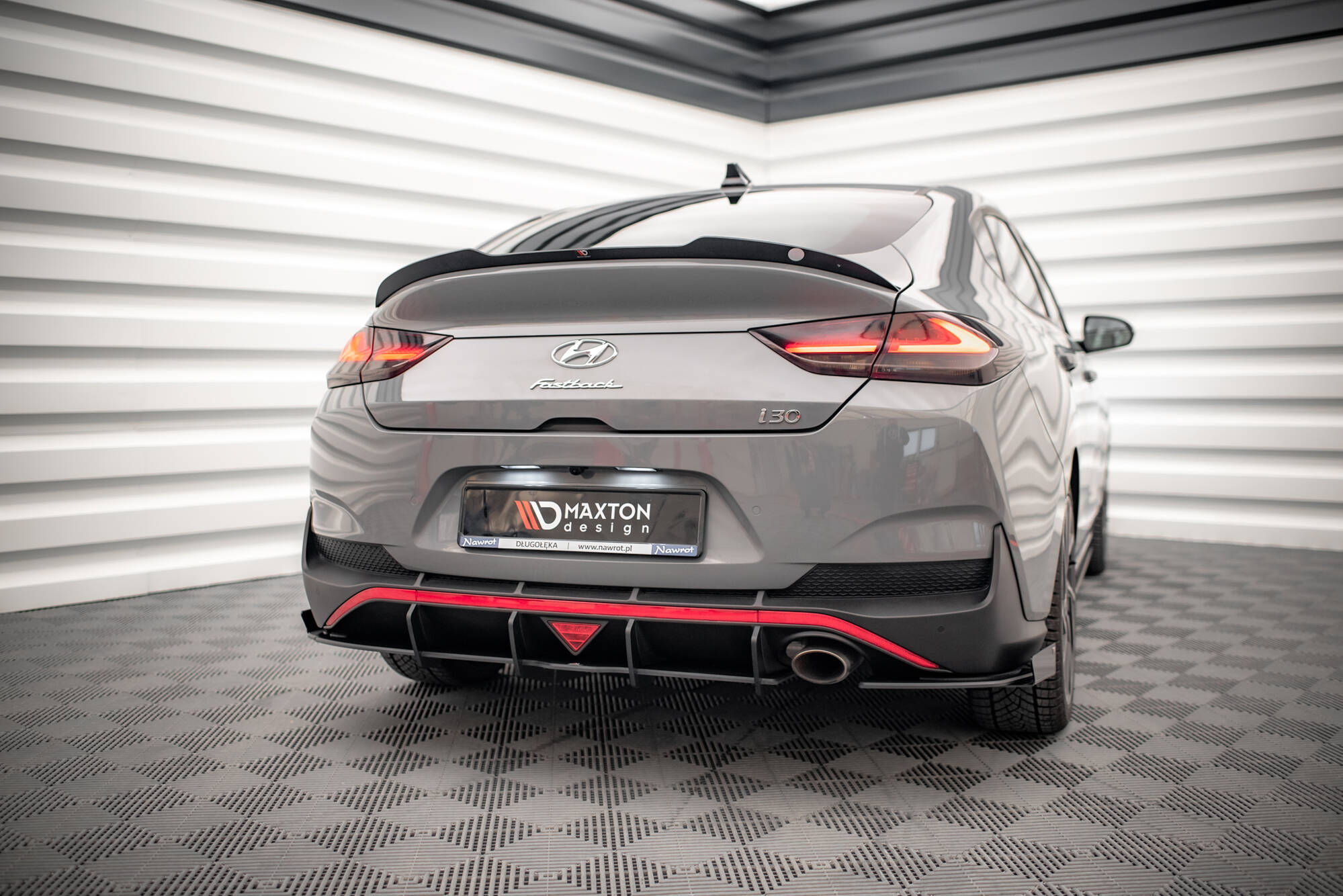 REAR SIDE FLAPS SUITABLE FOR HYUNDAI I30 FASTBACK N-LINE MK3 FACELIFT – MAXTON DESIGN - 6