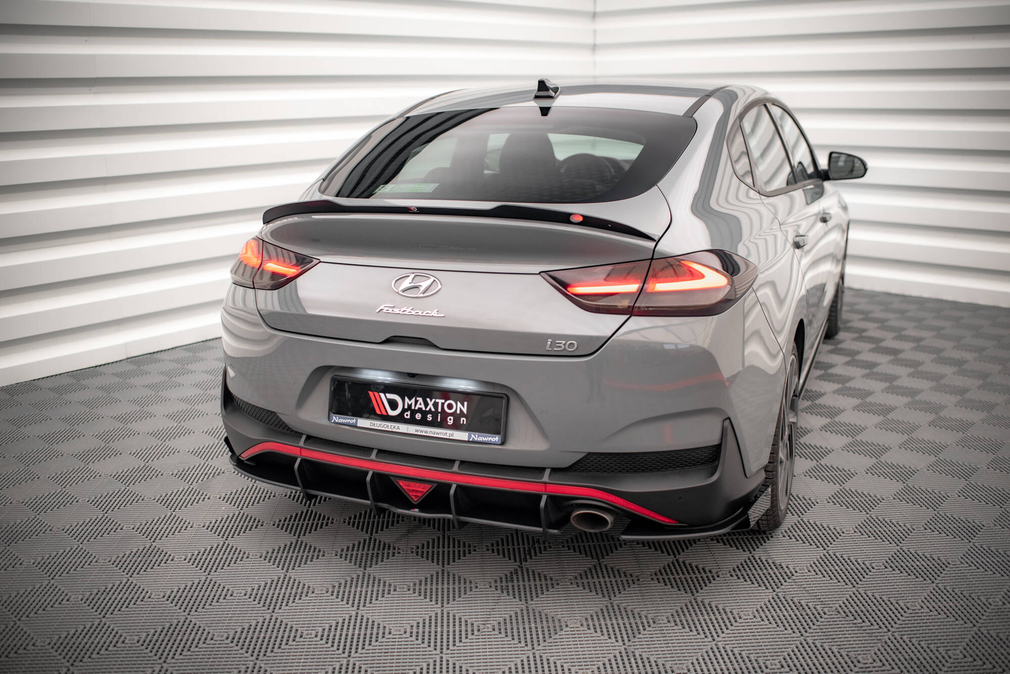 REAR SIDE FLAPS SUITABLE FOR HYUNDAI I30 FASTBACK N-LINE MK3 FACELIFT – MAXTON DESIGN - 2