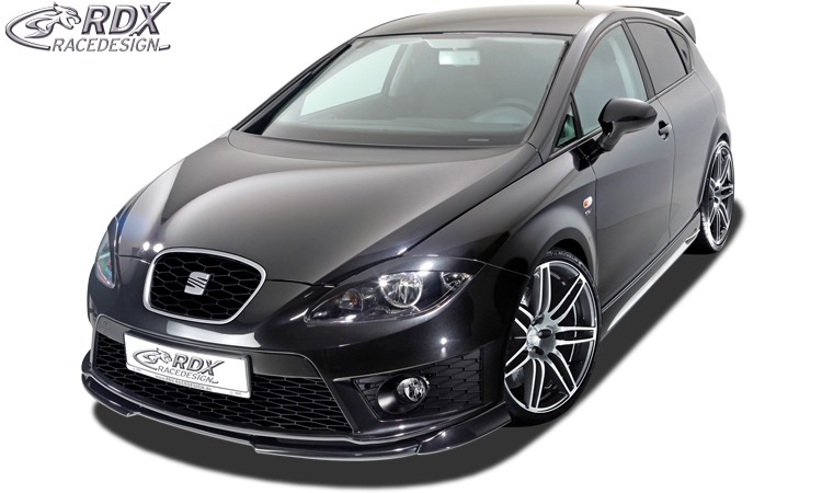 FRONT SPOILER VARIO-X SEAT LEON 1P FACELIFT 2009+ FR & CUPRA FRONT LIP SPLITTER - 4