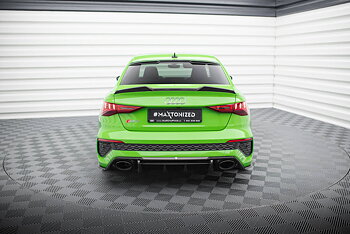 PREPREG CARBON FIBER REAR DIFFUSER SUITABLE FOR AUDI RS3 8Y – MAXTON DESIGN