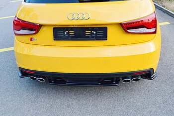 Rear Central Splitter Audi S1 Mk1 (2014-2018)