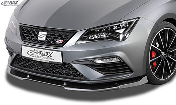 FRONT SPOILER VARIO-X SEAT LEON 5F FR + CUPRA + CUPRA 300 FACELIFT 2017+ (INCL. SC, ST) FRONT LIP SPLITTER
