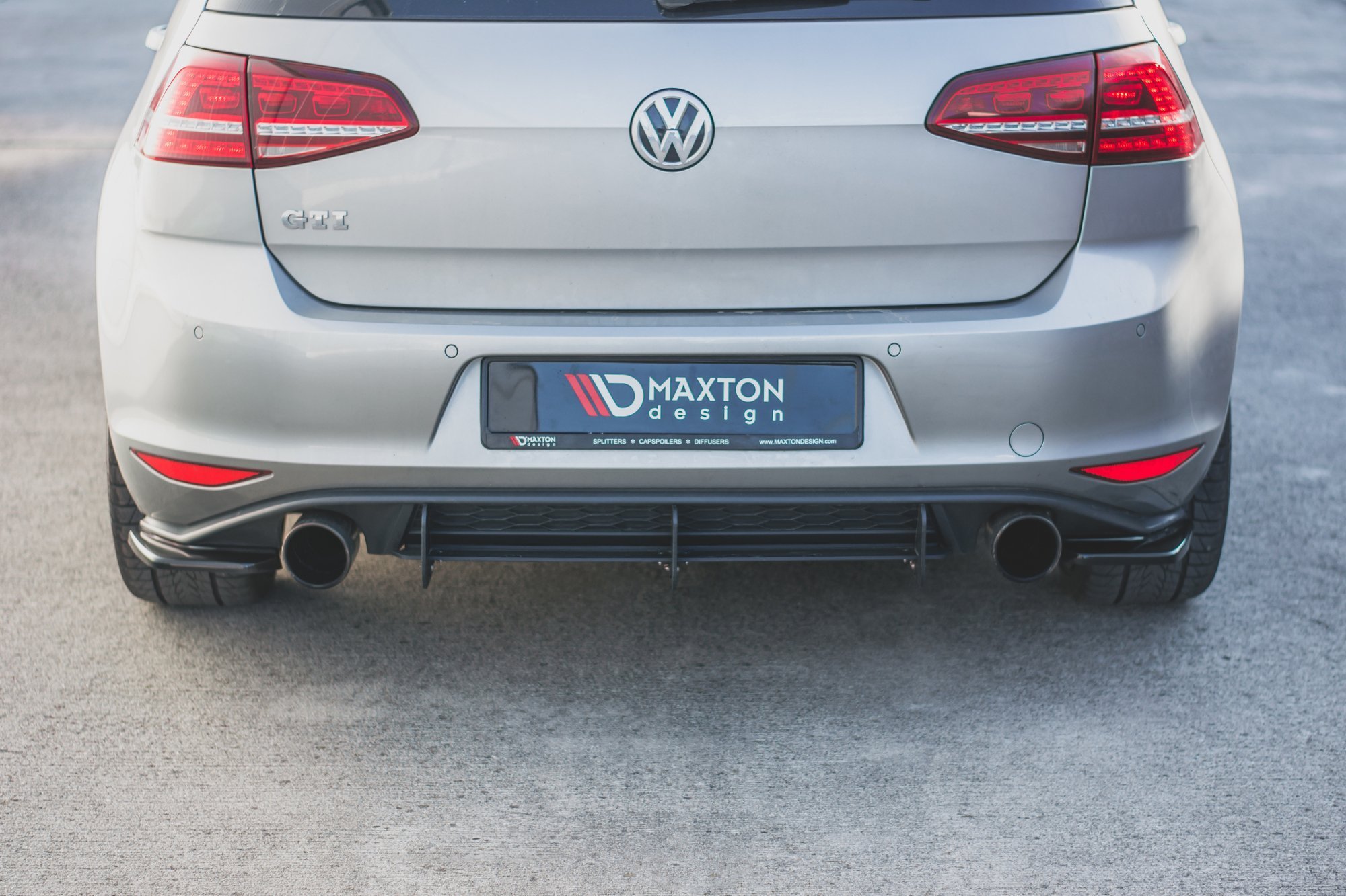 Rear Side Splitters V2 VW Golf 7 GTI (2013-2016) - 2