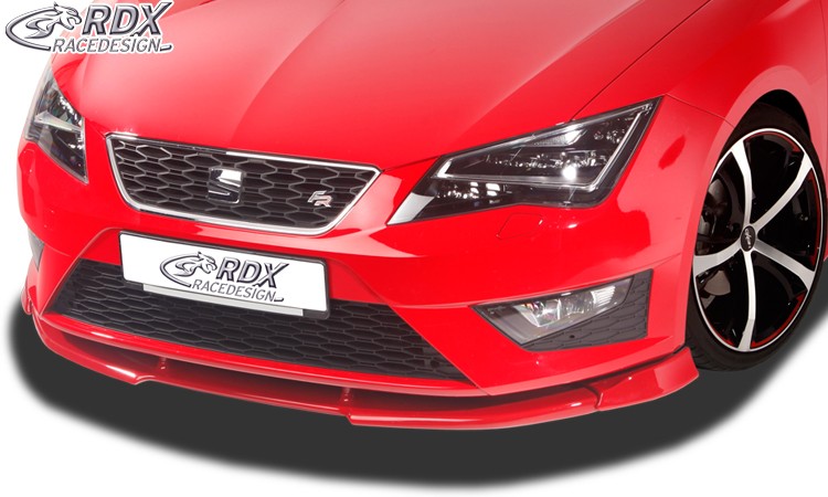 FRONT SPOILER VARIO-X SEAT LEON 5F FR + CUPRA -2017 (INCL. SC, ST) FRONT LIP SPLITTER