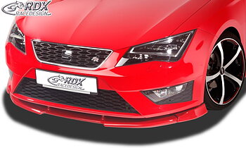 FRONT SPOILER VARIO-X SEAT LEON 5F FR + CUPRA -2017 (INCL. SC, ST) FRONT LIP SPLITTER