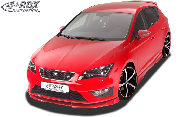 FRONT SPOILER VARIO-X SEAT LEON 5F FR + CUPRA -2017 (INCL. SC, ST) FRONT LIP SPLITTER - 4