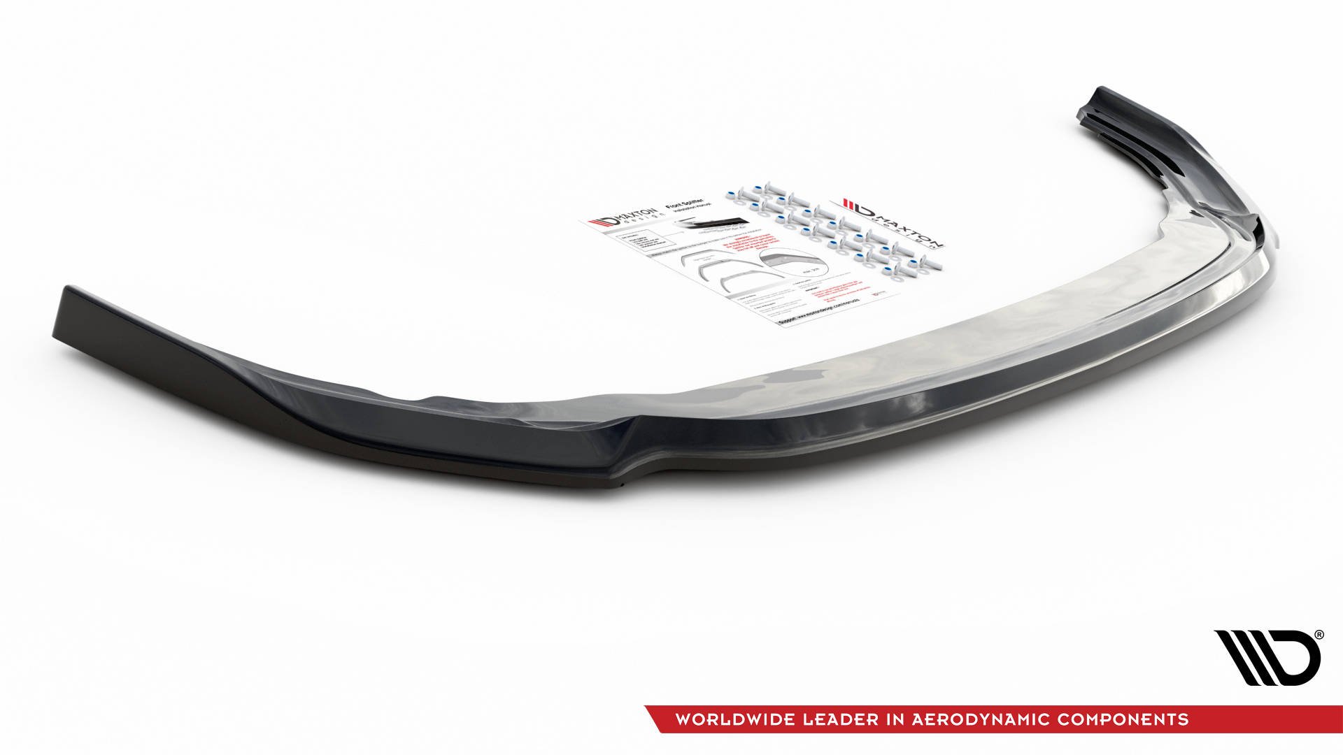 Front Splitter V.6 VW Golf R Mk8 - 5