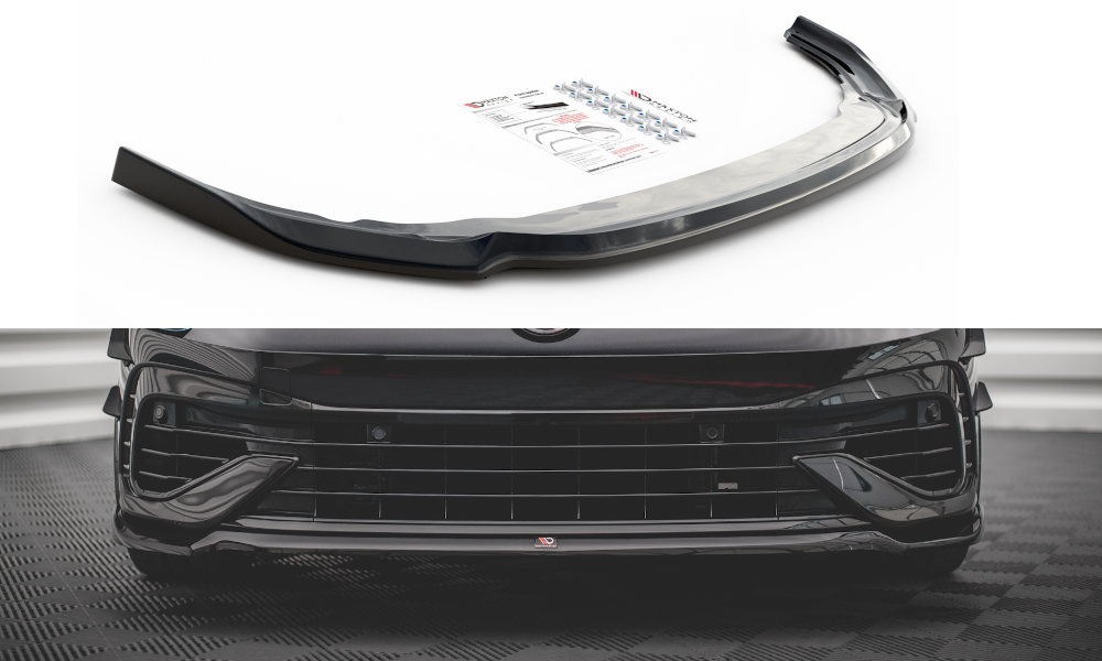 Front Splitter V.6 VW Golf R Mk8