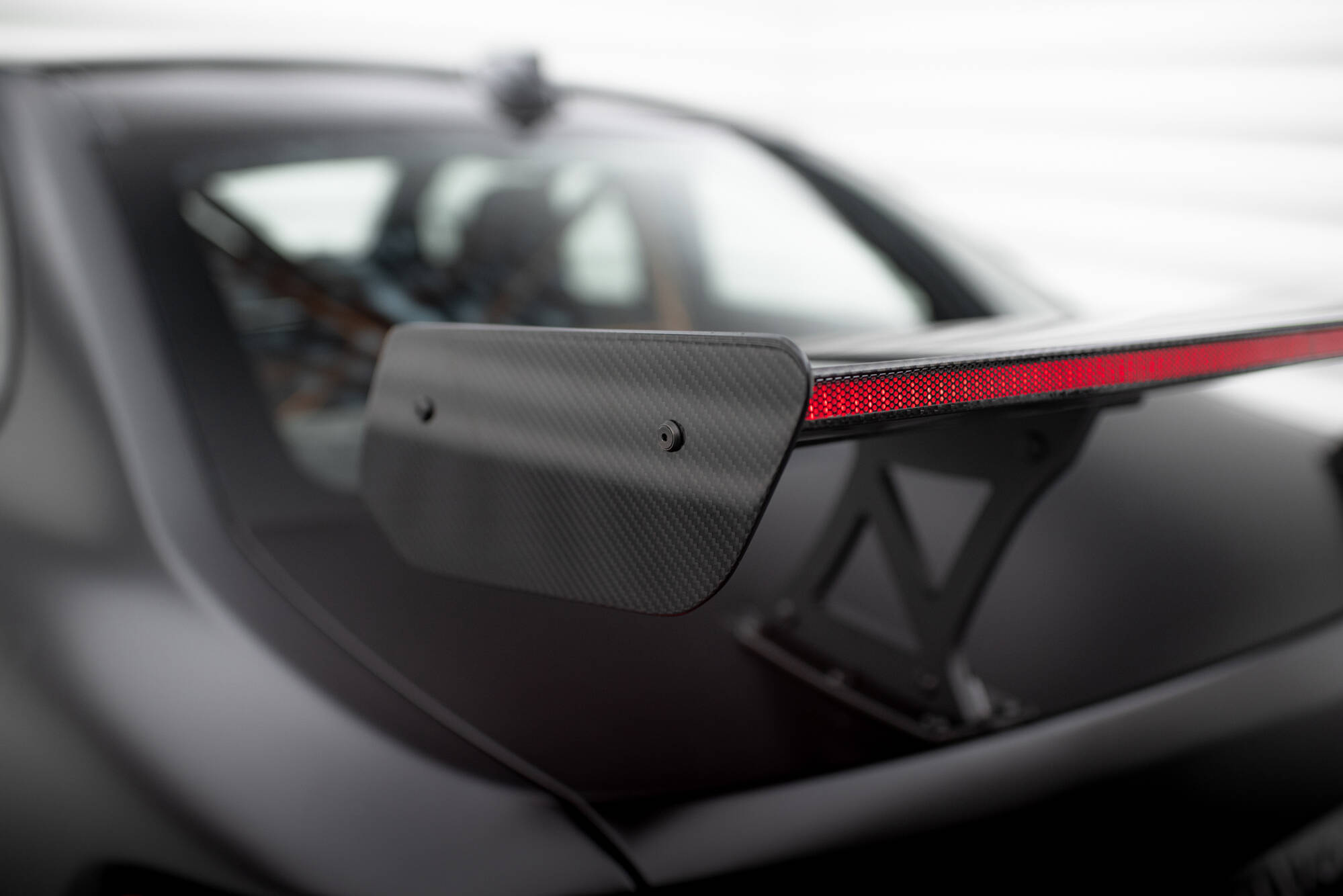 CARBON SPOILER WITH INTERNAL BRACKETS UPRIGHTS + LED SUITABLE FOR BMW M2 F87 / 2 / 2 M-PACK F22 – MAXTON DESIGN - 18