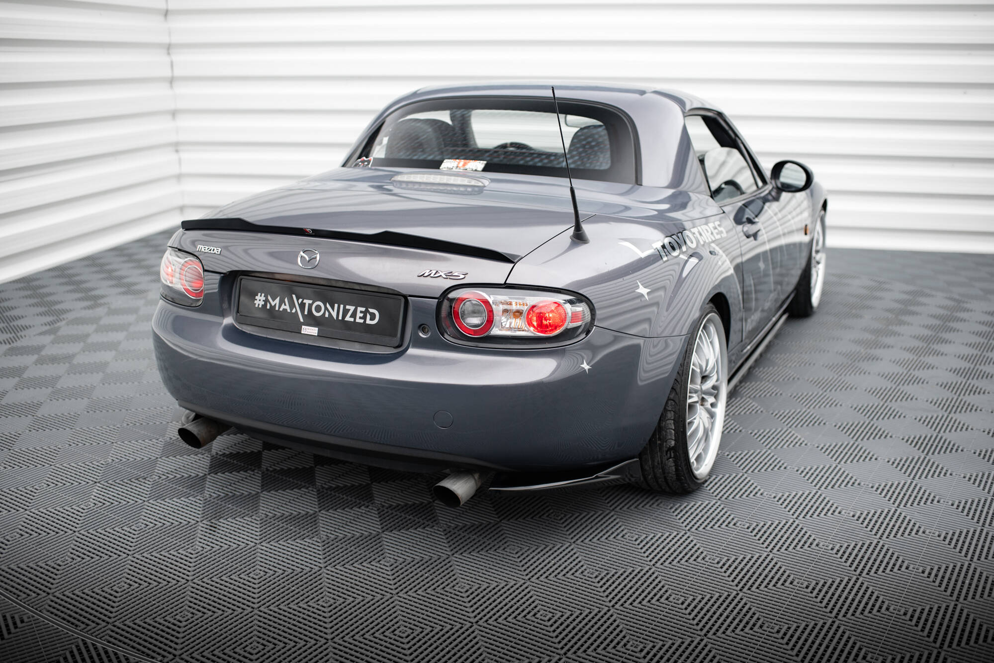 REAR SIDE SPLITTERS SUITABLE FOR MAZDA MX5 NC (MK3) – MAXTON DESIGN - 3