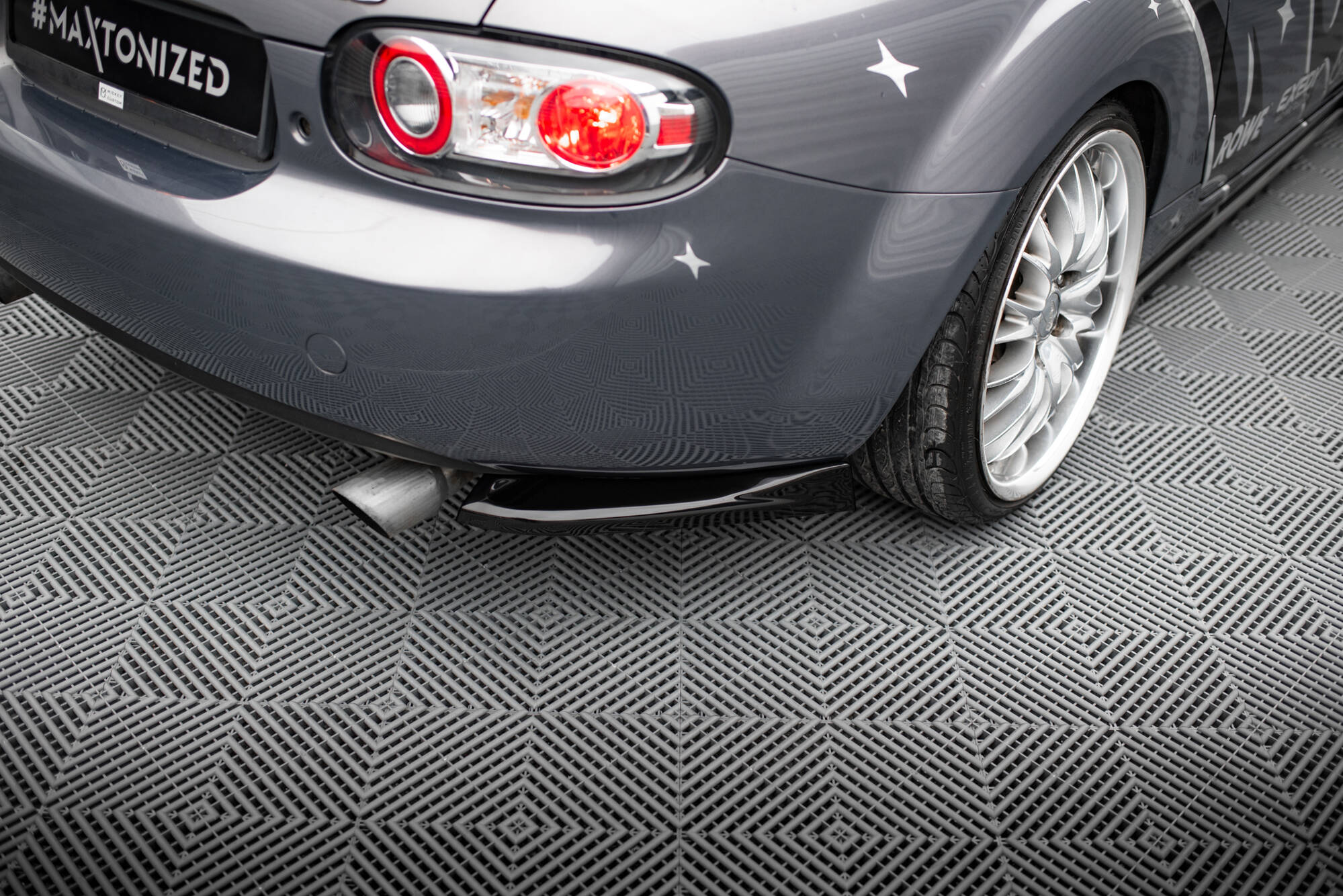 REAR SIDE SPLITTERS SUITABLE FOR MAZDA MX5 NC (MK3) – MAXTON DESIGN