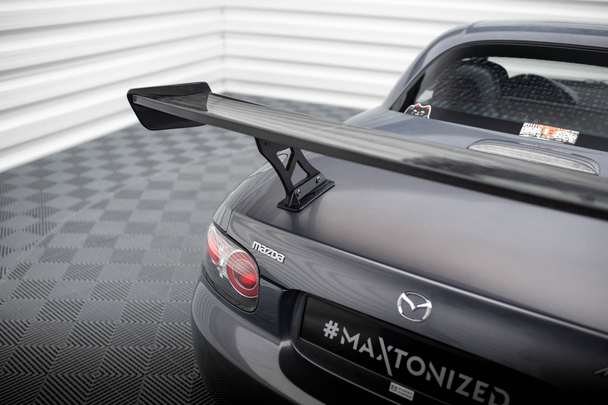 CARBON SPOILER SUITABLE FOR MAZDA MX5 HARDTOP NC(MK3) – MAXTON DESIGN - 2