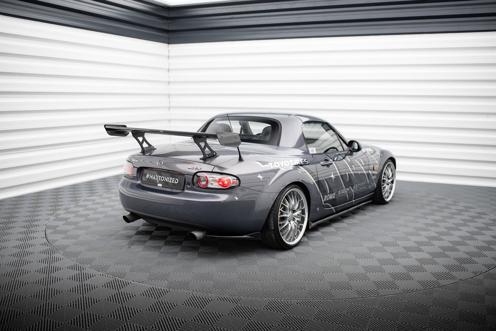 CARBON SPOILER SUITABLE FOR MAZDA MX5 HARDTOP NC(MK3) – MAXTON DESIGN - 3