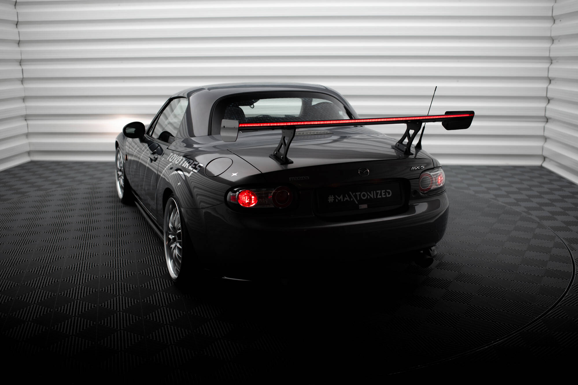 CARBON SPOILER + LED SUITABLE FOR MAZDA MX5 HARDTOP NC(MK3) – MAXTON DESIGN - 15