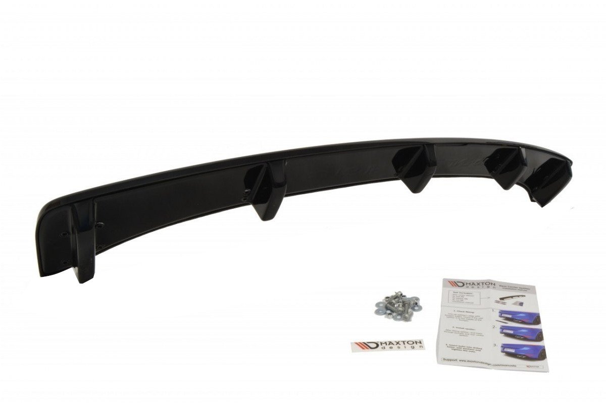 Central Rear Splitter (Vertical Bars) Audi A5 S-line 8T FL Coupe / Sportback (2011-2016) - 5