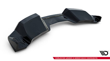 CENTRAL REAR SPLITTER (WITH VERTICAL BARS) SUITABLE FOR CHEVROLET CORVETTE C7 – MAXTON DESIGN