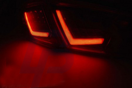 LED TAILLIGHTS SEAT LEON 03.09-13 RED LED BAR - 2
