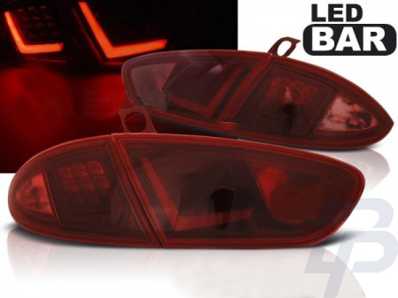 LED TAILLIGHTS SEAT LEON 03.09-13 RED LED BAR
