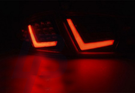 LED TAILLIGHTS SEAT LEON 03.09-13 RED LED BAR - 3