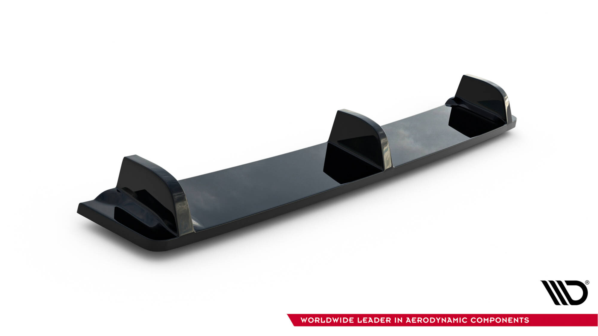 Central Rear Splitter (Vertical Bars) VW Golf R Mk7 - 5