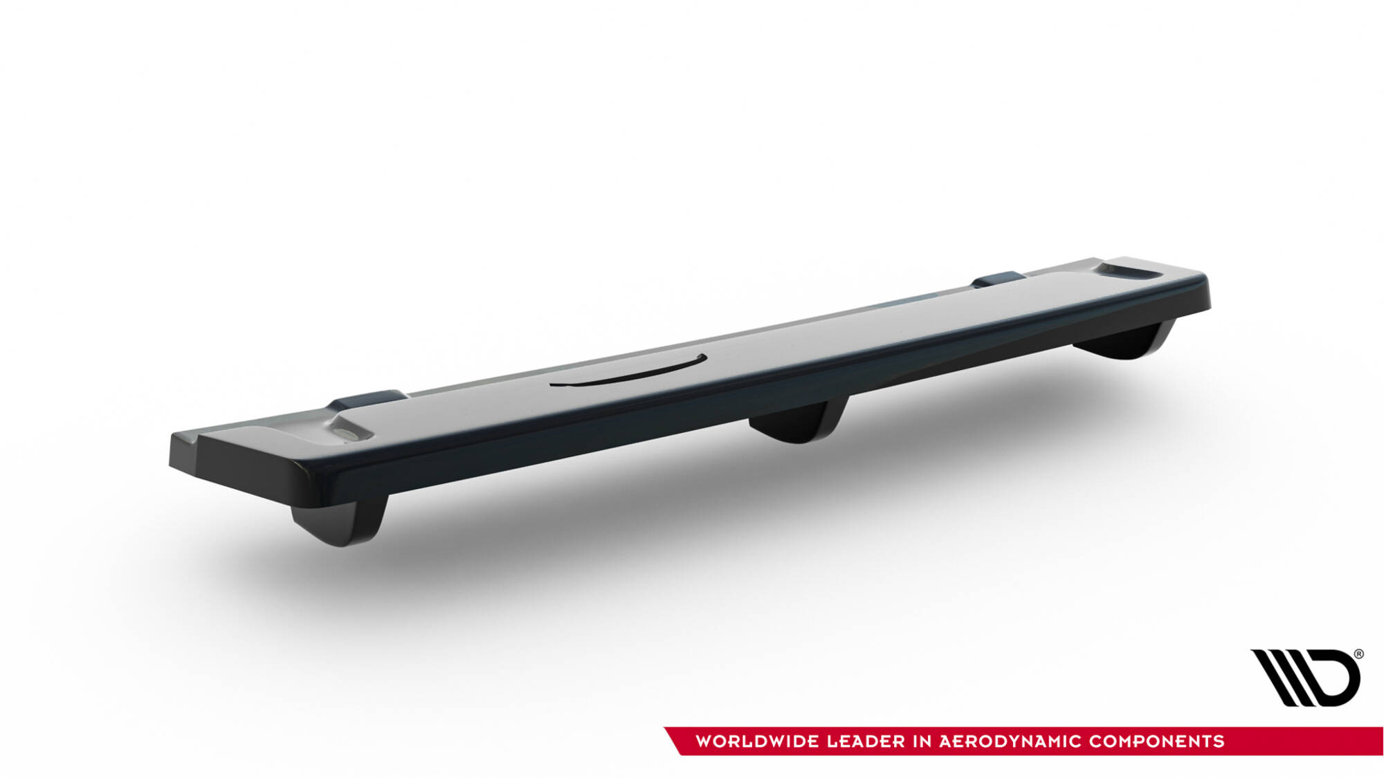 Central Rear Splitter (Vertical Bars) VW Golf R Mk7 - 7