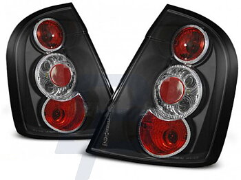 TAILLIGHTS SKODA FABIA I 12.99-06.04 BLACK