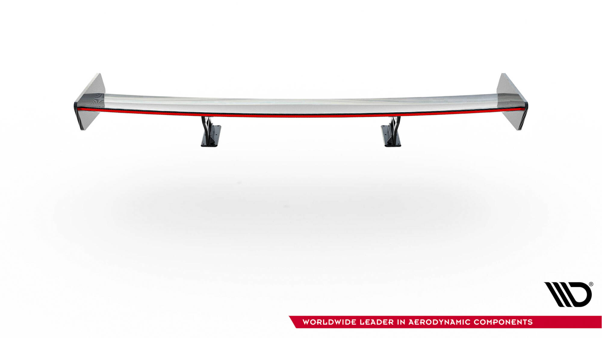 CARBON SPOILER WITH INTERNAL BRACKETS UPRIGHTS + LED SUITABLE FOR BMW 3 COUPE E46 – MAXTON DESIGN - 12