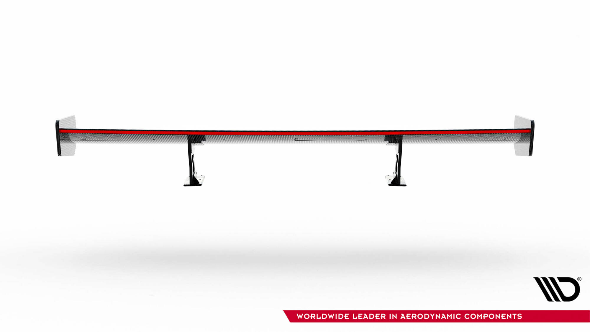 CARBON SPOILER WITH INTERNAL BRACKETS UPRIGHTS + LED SUITABLE FOR BMW 3 COUPE E46 – MAXTON DESIGN