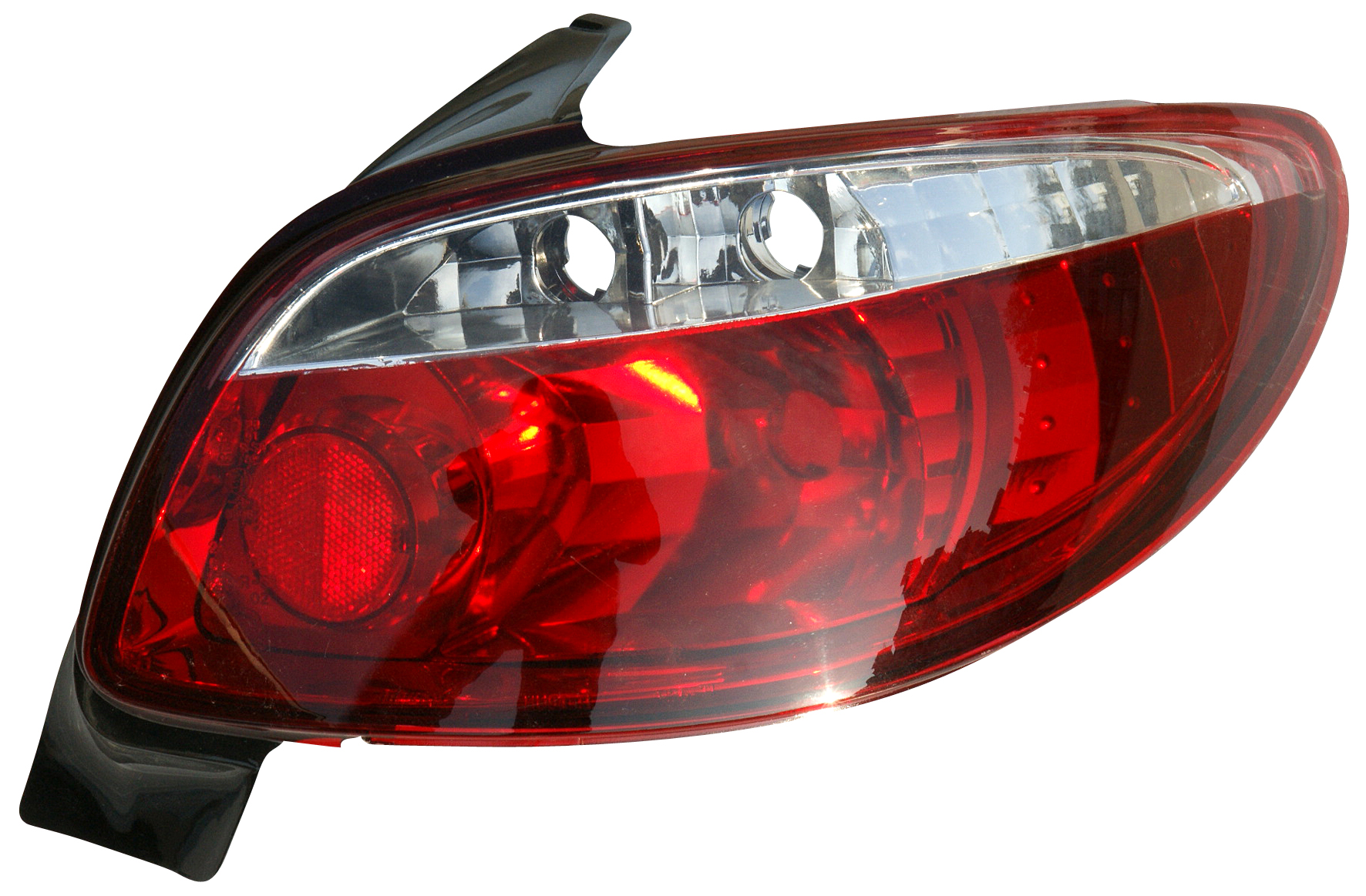 PEUGEOT 206 3/5D TAILLIGHTS RED/CLEAR V1