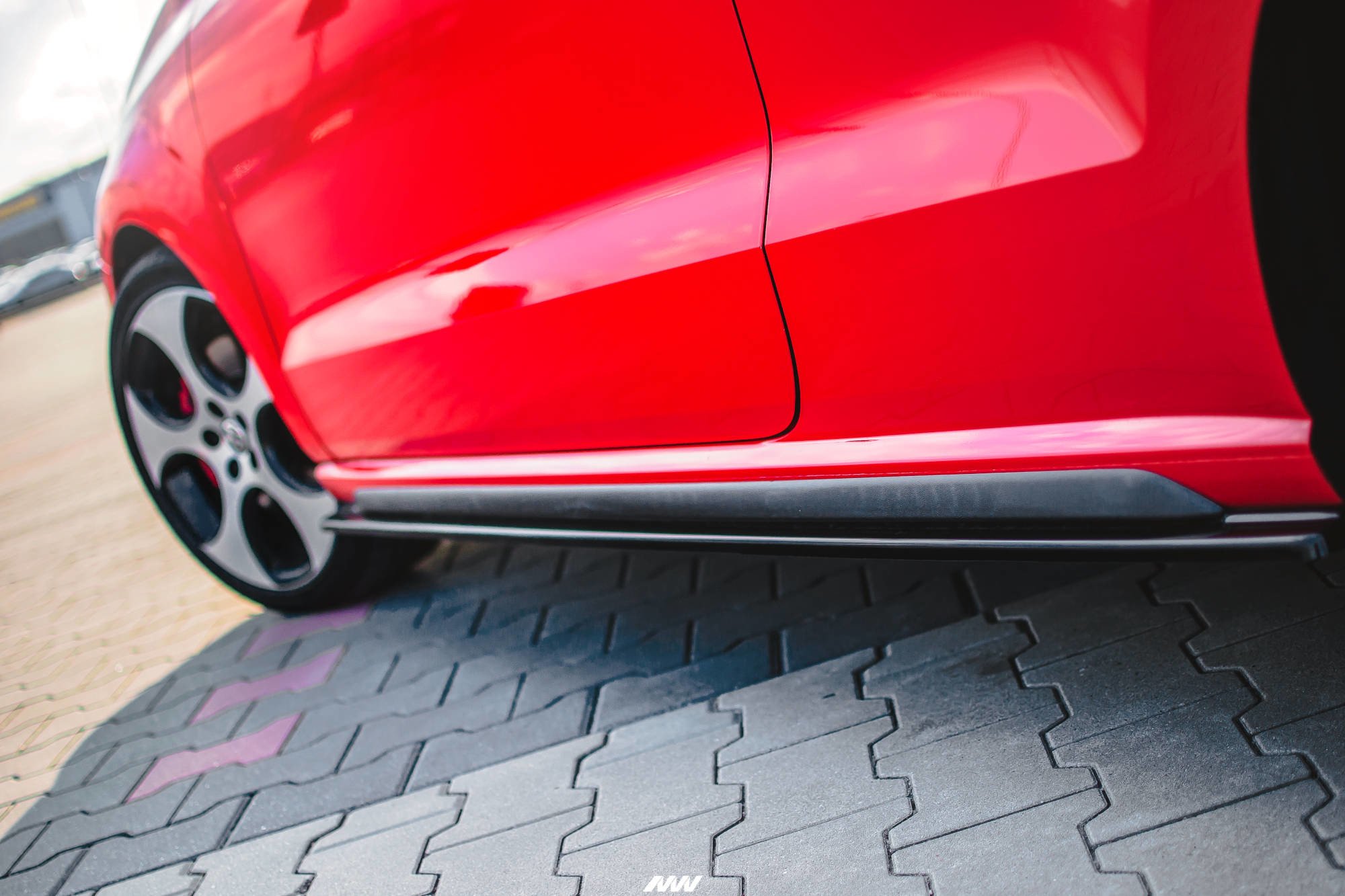 Side Skirts Diffusers Volkswagen Polo GTI Mk5 - 2