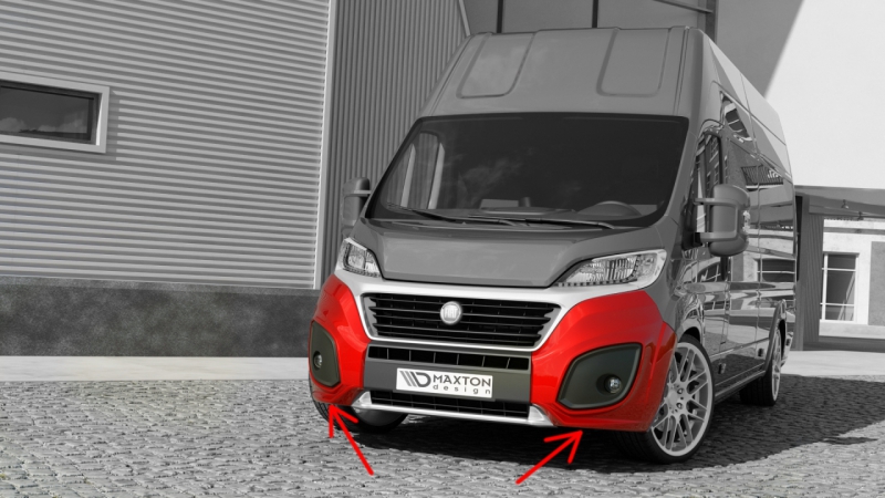 FRONT BUMPER FIAT DUCATO III (FACELIFT) - 4