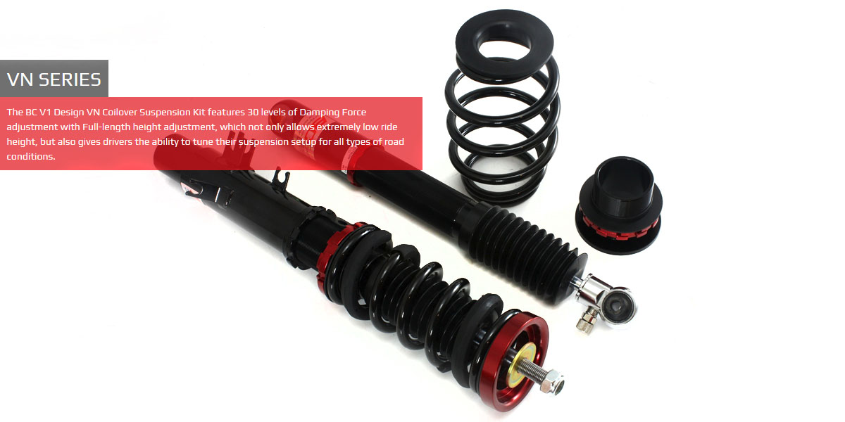 TOYOTA YARIS (ASIA) 13+ BC-RACING COILOVER KIT V1-VN