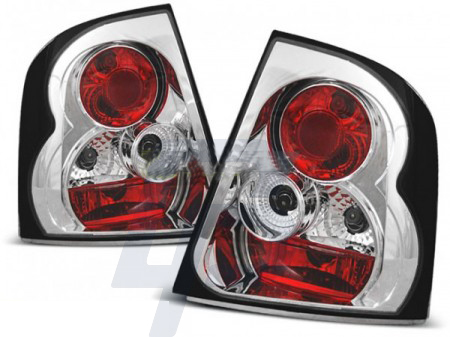 TAILLIGHTS SKODA OCTAVIA 03.97-07.00 LIFTBACK CHROME