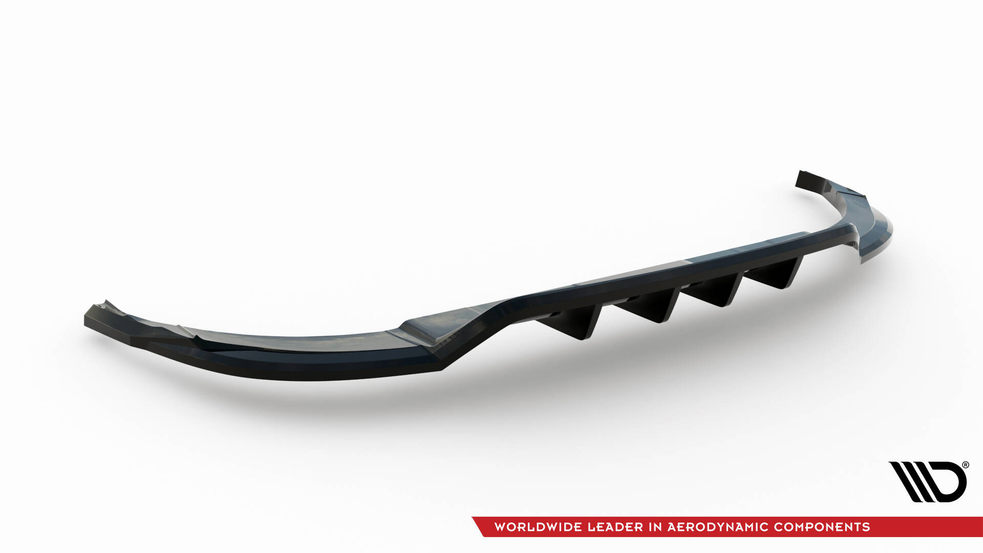 Central Rear Splitter (Vertical Bars) Audi Q8 S-Line Mk1 - 5