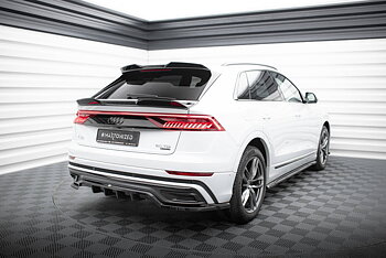 Central Rear Splitter (Vertical Bars) Audi Q8 S-Line Mk1
