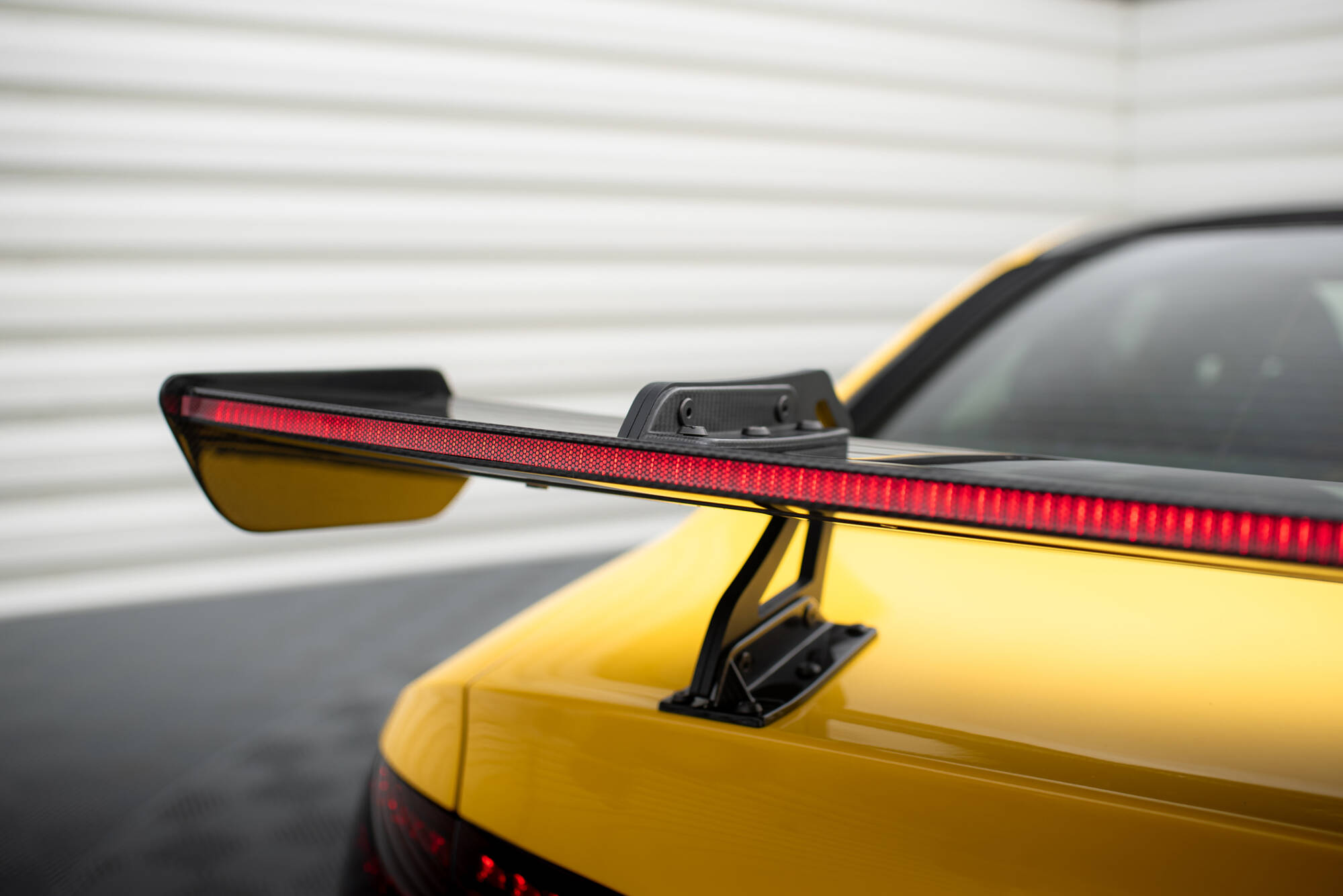 CARBON SPOILER WITH UPPER SWAN MOUNTING + LED SUITABLE FOR AUDI A5 COUPE 8T – MAXTON DESIGN - 16