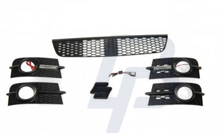 BUMPERS SUZUKI SWIFT IV 05-10 SPORT STYLE + LED - 5