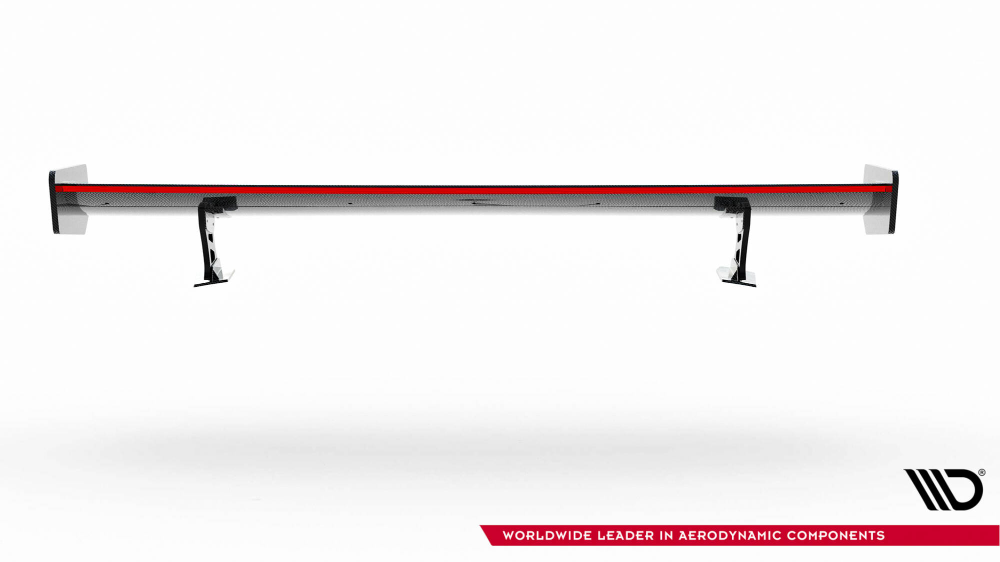 CARBON SPOILER WITH EXTERNAL BRACKETS UPRIGHTS + LED SUITABLE FOR AUDI A5 COUPE 8T – MAXTON DESIGN - 20
