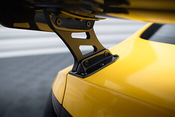 CARBON SPOILER WITH EXTERNAL BRACKETS UPRIGHTS + LED SUITABLE FOR AUDI A5 COUPE 8T – MAXTON DESIGN