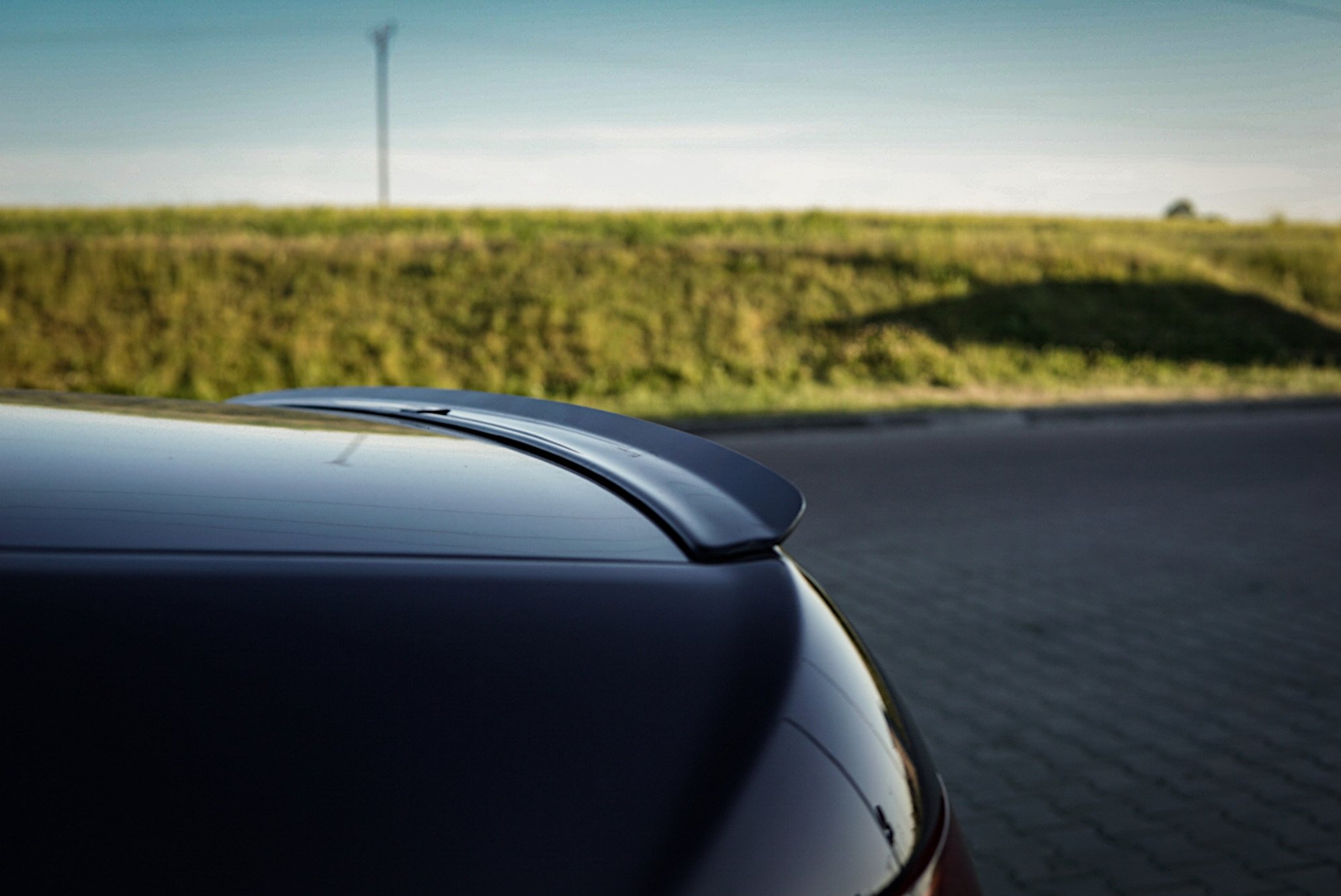 Spoiler CAP Audi A6 S-Line C6 FL Sedan - 2