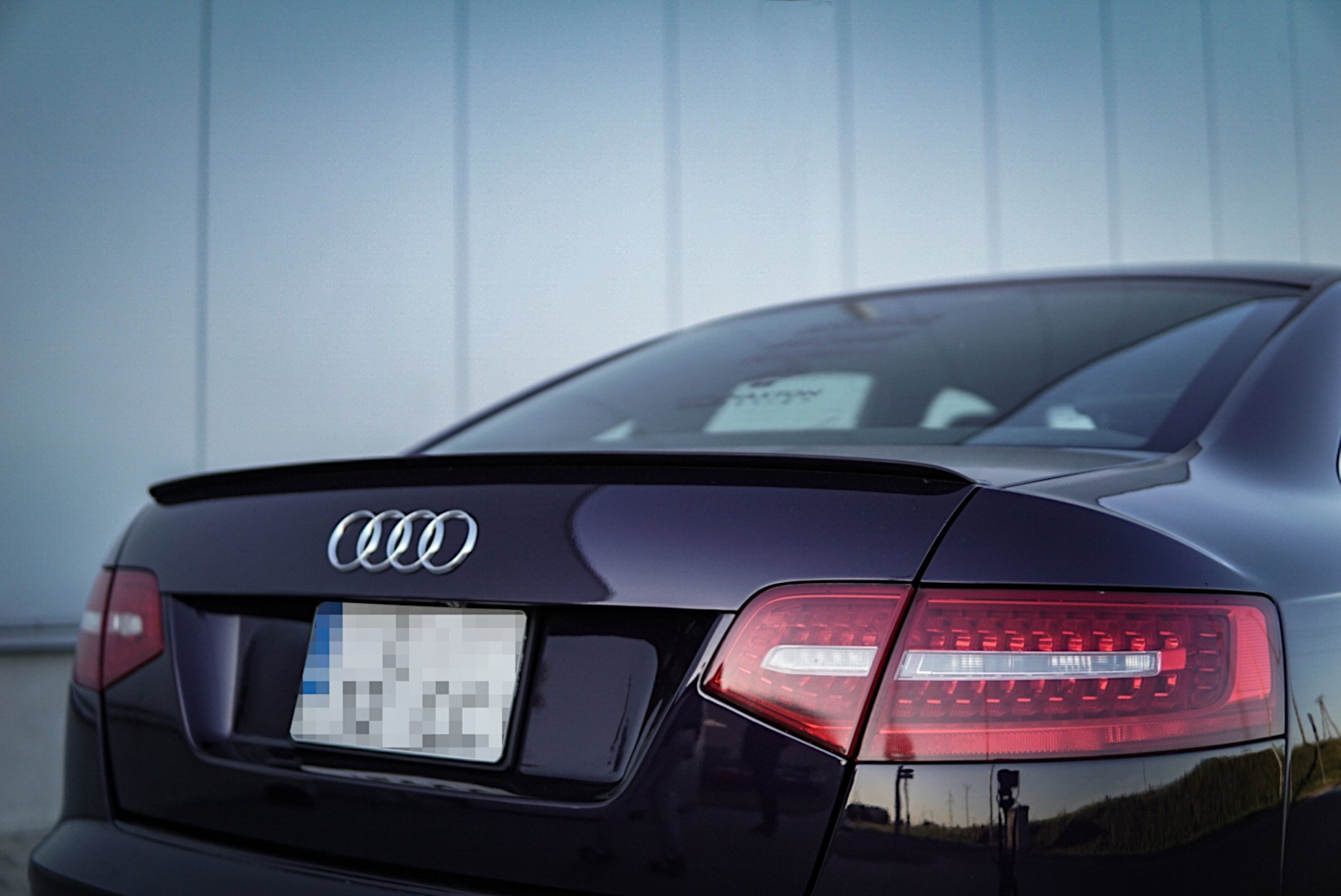 Spoiler CAP Audi A6 S-Line C6 FL Sedan - 5
