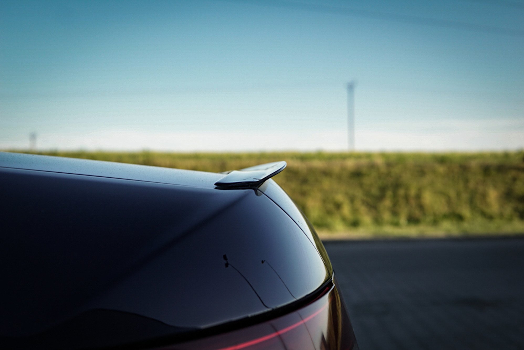 Spoiler CAP Audi A6 S-Line C6 FL Sedan - 3